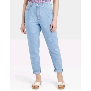 Universal Thread Floral Print Jeans